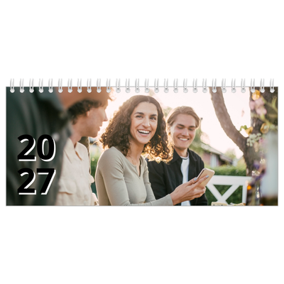 Calendários de mesa — Estilo de carta [capa]