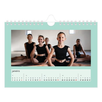 Calendário de Fotografias A5 Paisagem — Neo Scandi