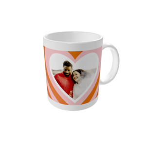 Canecas personalizadas — Coração retro