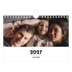 Calendário A5 horizontal — Destaque da letra [capa]