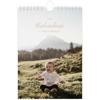 Calendário A5 — Caixas de tiras fotográficas [capa]