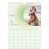 Calendário fotográfico A4 — Degradê de astrologia [capa]
