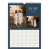 Calendário fotográfico A4 — Ardósia e serifas [Março]