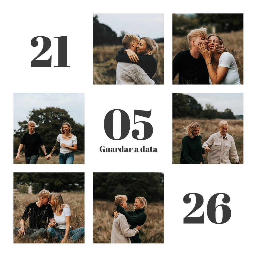 Save the date — Data diagonal