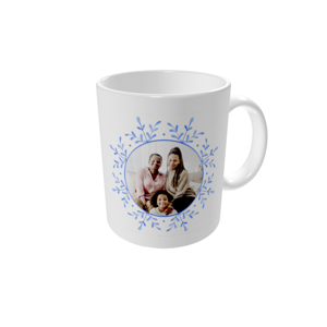 Canecas personalizadas — Floco de neve em aquarela