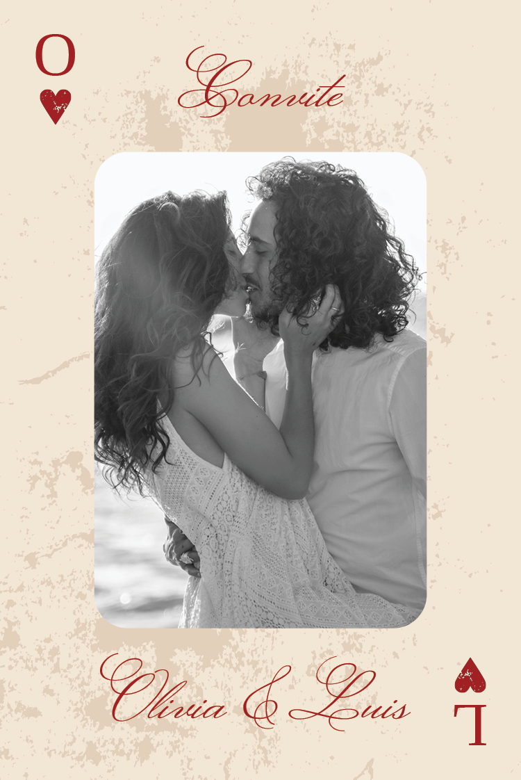 Convites — Ás de copas