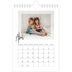 Calendário A5 — Moldura transparente [Abril]