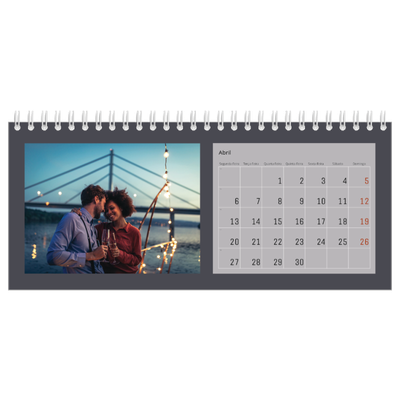 Calendários de mesa — Colorir o meu mundo [Abril]