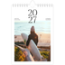 Calendário A5 — Pôr do sol surfista [capa]