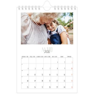 Calendário A5 — Tipografia mista [capa]