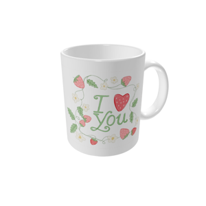 Canecas personalizadas — Morangos doces