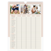 Agenda familiar A3 — Molduras em tons de terra Planner - Família de 5 [Março]