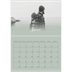 Calendário A4 duplo — Verde enevoado [Janeiro]