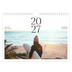 Calendário A4 horizontal — Pôr do sol surfista [capa]