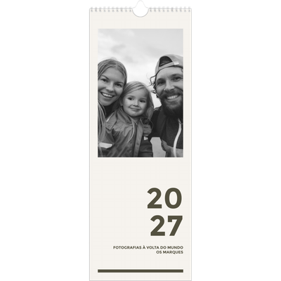 Calendário fino  — Contemporâneo arrojado [capa]