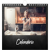 Calendário quadrado — Estilo de quadro-negro [capa]