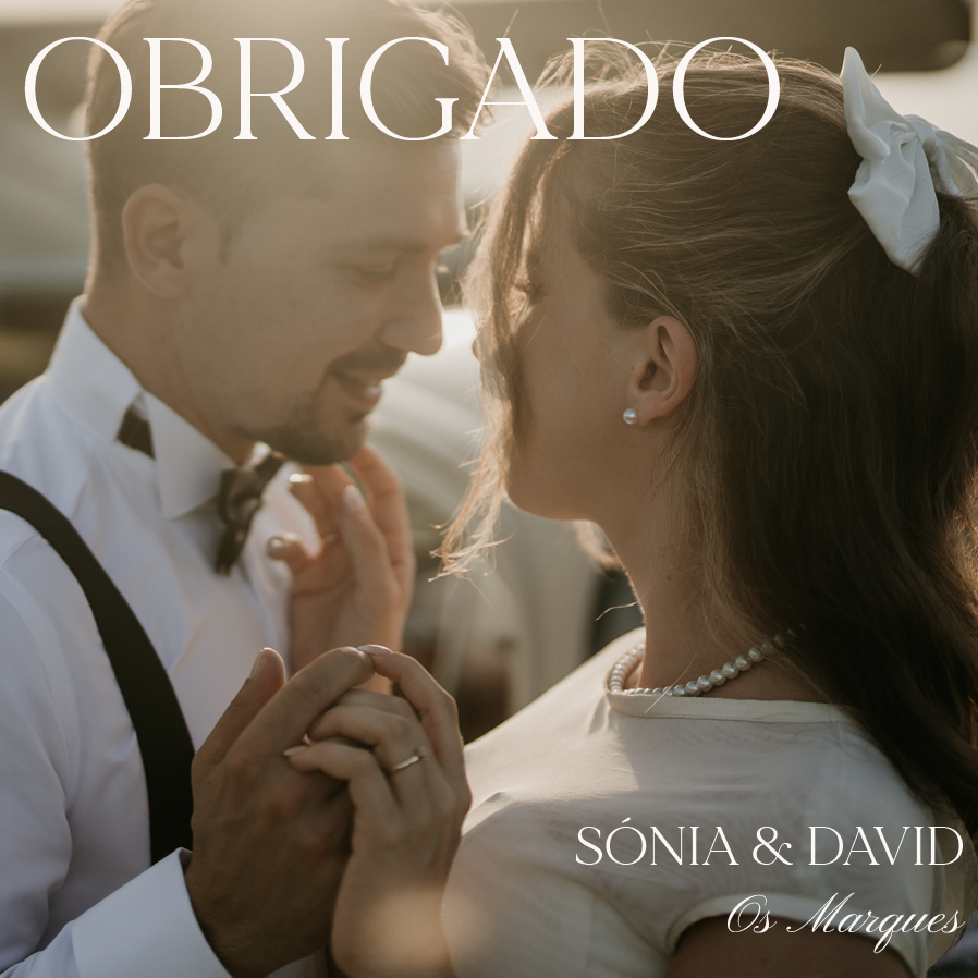 Cartões de agradecimento — Serif e instantâneos