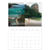 Calendário fotográfico A4 — Serifa simples [Fevereiro]