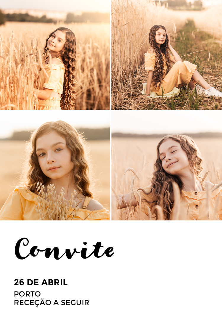 Convites — Caligrafia