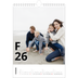 Calendário fotográfico A4 — Estilo de carta [Fevereiro]