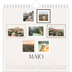Calendário quadrado — Galeria de fotografias de parede [capa]