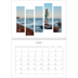 Calendário A4 duplo — Mosaicos de viagem [Maio]