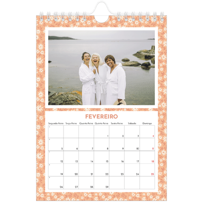 Calendário A5 — Florescer [Fevereiro]