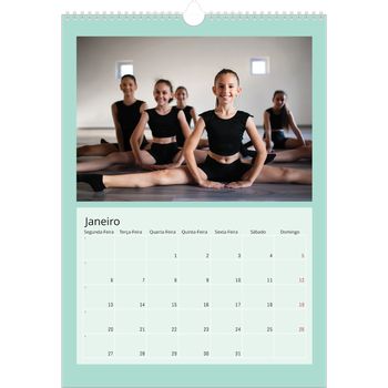 Calendário fotográfico A3 — Neo Scandi