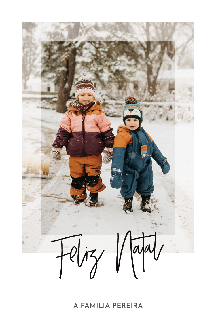 Cartões — Moldura transparente