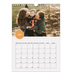 Calendário fotográfico A4 — Autocolante de fotografia [Abril]