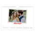 Calendário A4 horizontal — Assinado a carmim [Março]
