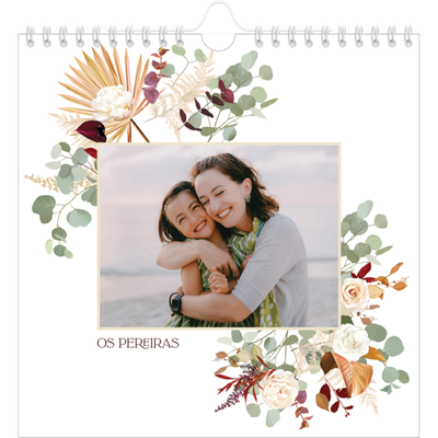 Calendário quadrado — Boho [capa]
