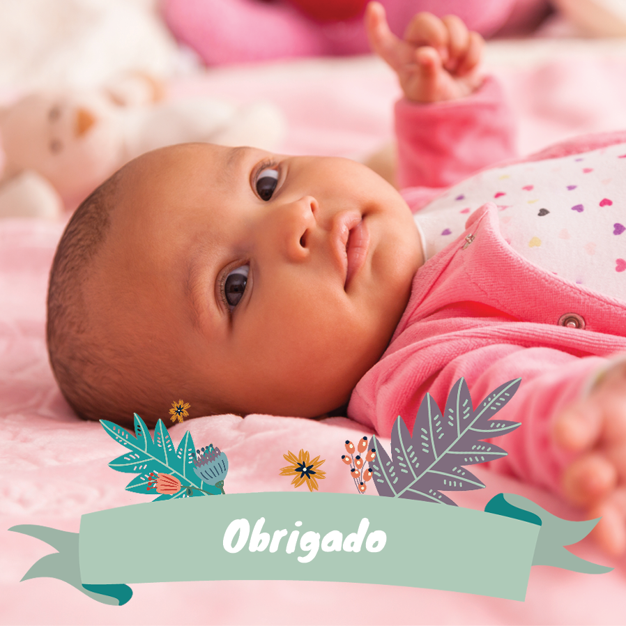 Cartões de agradecimento — Árvore de madeira