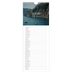 Calendário fino  — Escapadinha infinita [Janeiro]