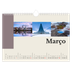 Calendário A4 horizontal — Vistas do mundo [Março]