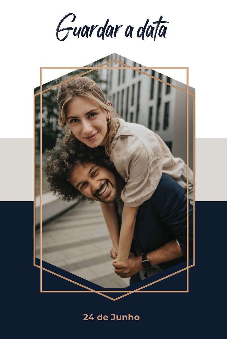 Save the date — Fita preta