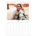 Calendário fotográfico A4 — Clássico cobalto [Abril]