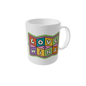 Canecas personalizadas — O amor vence