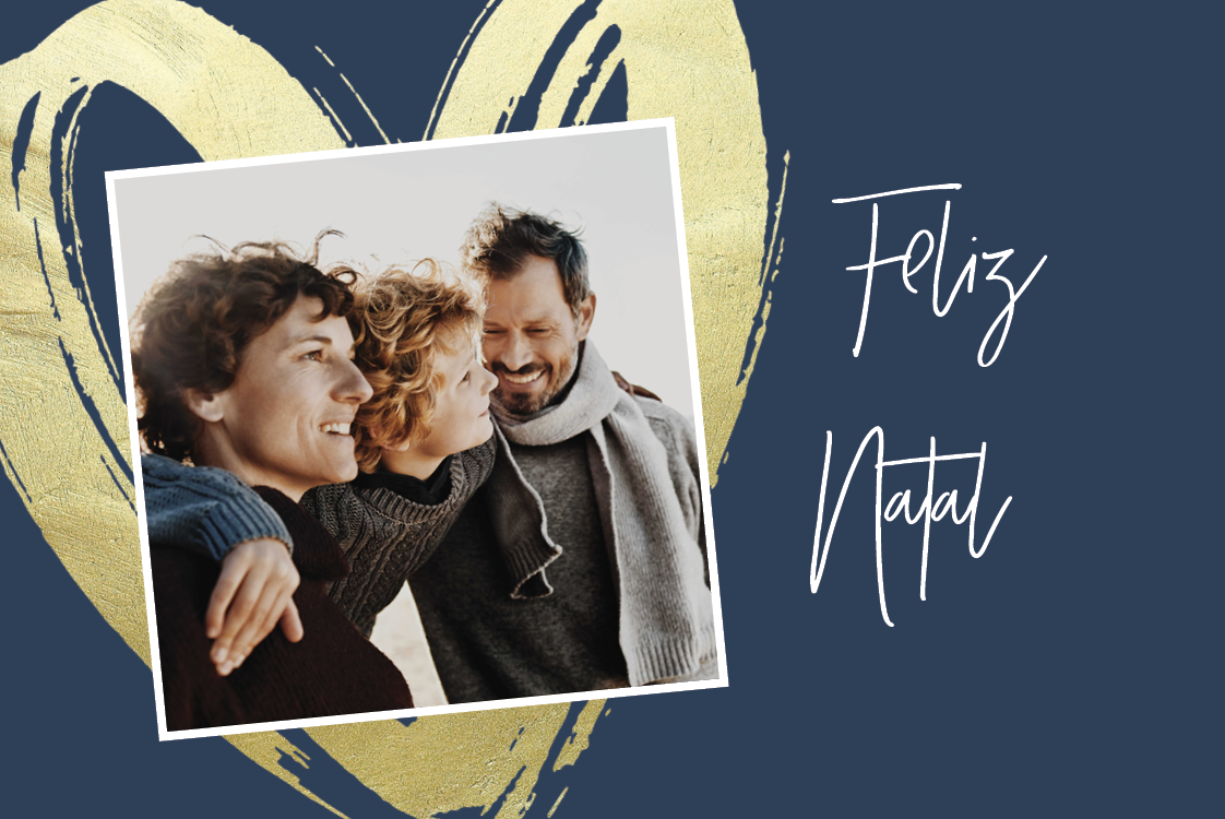 Cartões — Fundos com pincel dourado