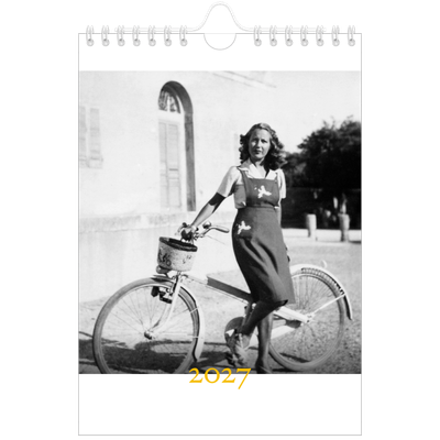 Calendário A5 — Estilo Heritage [capa]