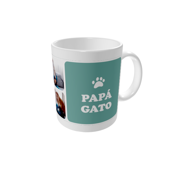 Canecas personalizadas — Papá gato - cor