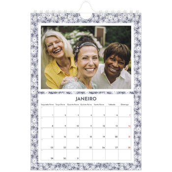 Calendário A5 — Florescer