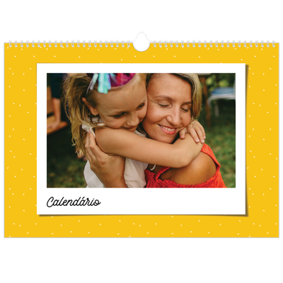 Calendário A3 Horizontal — Fotografias coloridas [capa]