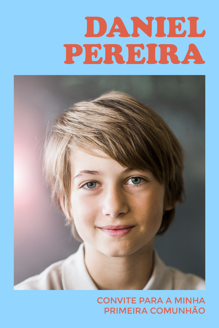 Convites — Comunhão retro