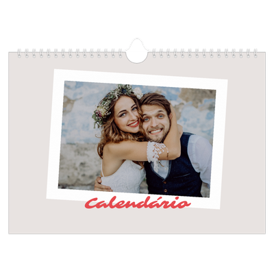 Calendário A4 horizontal — Assinado a carmim [capa]