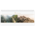 Calendários de mesa — Faixa de script dourada [capa]