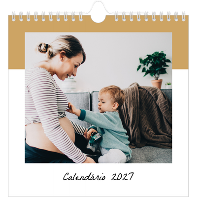 Calendário quadrado — Calendário da lista [capa]