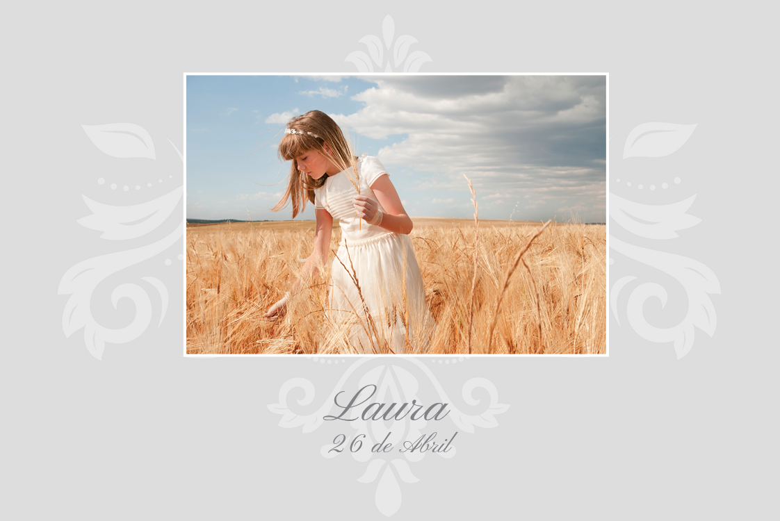 Convites — Moldura com motivos