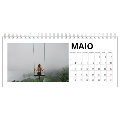 Calendários de mesa — White space [capa]