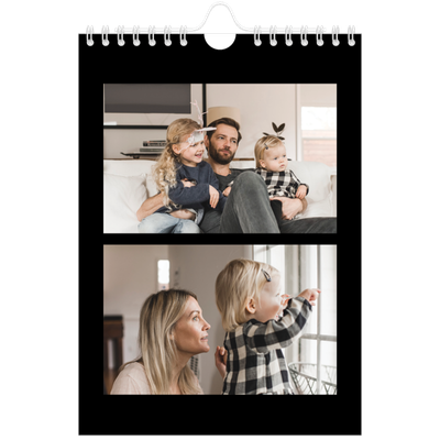 Calendário A5 — Black margin [capa]